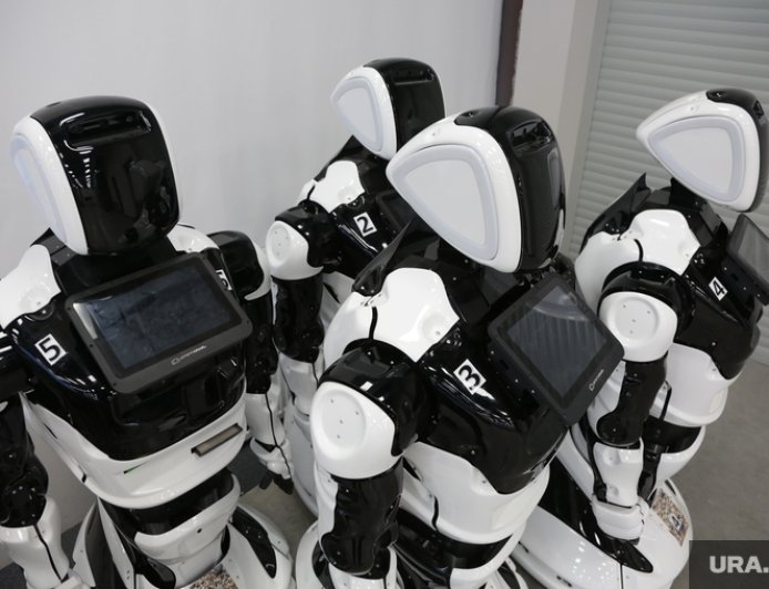 Роботы охранники из России в Европе